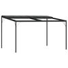 vidaXL Pavilion cu acoperiș, antracit, 4x3x2,5 m, aluminiu și oțel