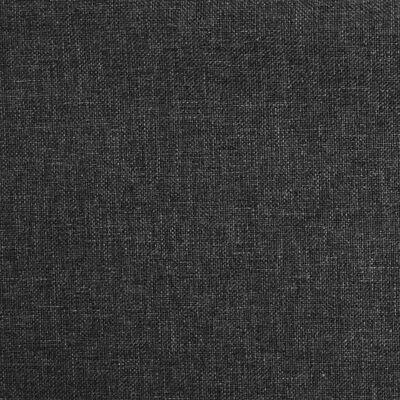 vidaXL Scaune de bucătărie pivotante, 4 buc., negru, material textil