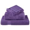 vidaXL Prosoape de duș premium SOLUND 2 buc. violet 70x140 cm 600 gsm