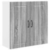 vidaXL Dulap de perete PORTO Gri Sonoma 80 x 31 x 80 cm Lemn prelucrat