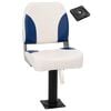 vidaXL Scaun barcă, cu piedestal pivotant la 360&deg;