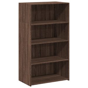vidaXL Dulap &icirc;nalt, stejar maro, 70x41x124 cm, lemn prelucrat