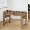vidaXL Masă de Foosball Stejar Artizanal 125 x 60,5 x 80 cm