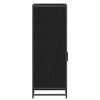 vidaXL Set de mobilier pentru baie Stejar Negru 35 x 37,5 x 100 cm