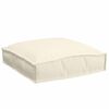 vidaXL Pernă 2 pcs Crem 40 x 40 x 8 cm Material Oxford