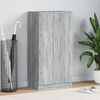 vidaXL Pantofar, gri sonoma, 55x35x108 cm, lemn prelucrat
