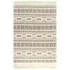 vidaXL Covor Kilim, gri/roz, 160 x 230 cm, bumbac, cu model