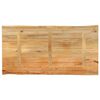 vidaXL Blat masă cu margini naturale, 120x60x2,5 cm, lemn masiv mango