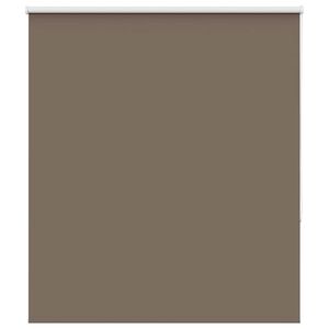 vidaXL Jaluzea cu role opace cafea 135x130 cm lățime țesătură 131,6 cm