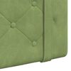 vidaXL Cap de pat suspendat Verde deschis 170 x 55 x 5 cm Catifea