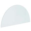 vidaXL Placă de sticlă pentru semineu Transparent 1200 x 600 mm Sticlă