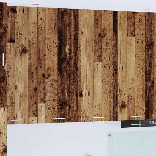 vidaXL Dulap suspendat Lemn vechi 80 x 31 x 100 cm Lemn compozit