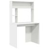 vidaXL Birou Alb 91 x 50 x 149 cm Lemn prelucrat