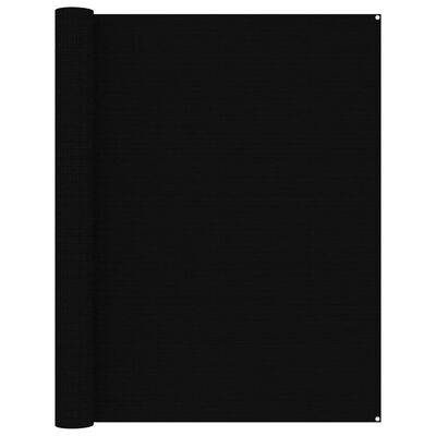 vidaXL Covor pentru cort, negru, 250x400 cm