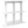 vidaXL Raft de perete Montare pe perete Alb 80 x 20 x 75 cm