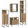 vidaXL Set de mobilier pentru baie 4 buc. Stejar Artizanal