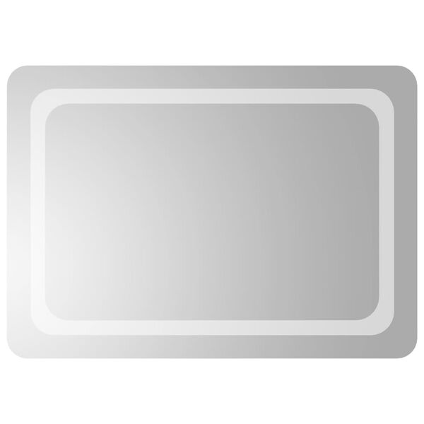 vidaXL Oglinda de baie cu LED, 50x70 cm