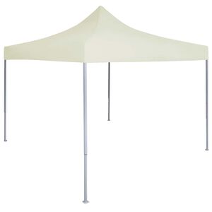 vidaXL Cort pentru Petreceri 291 x 291 x 315 cm Crem Material Oxford