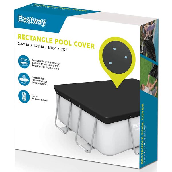 Bestway Prelată piscină Flowclear, 269x179 cm