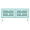 vidaXL Comodă TV, verde mentă, 105x35x50 cm, oțel
