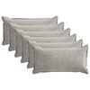 vidaXL Husă pentru pernă 6 pcs HOUTEN Gri deschis 40 x 70 cm