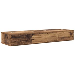 vidaXL Birou de studio Lemn vechi 110 x 40 x 19,5 cm Lemn prelucrat
