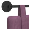 vidaXL Cap de pat suspendat Pe perete Violet 110 x 55 x 5 cm Catifea