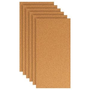vidaXL Foaie de plută 6 pcs Maro 100 x 50 cm Plută