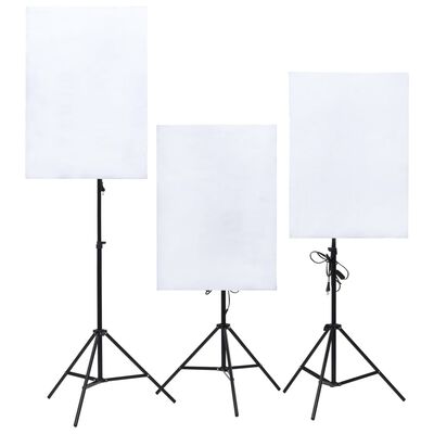 vidaXL Kit de studio foto cu set de lumini și softbox-uri