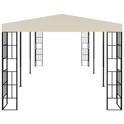 vidaXL Pavilion, crem, 3 x 6 m