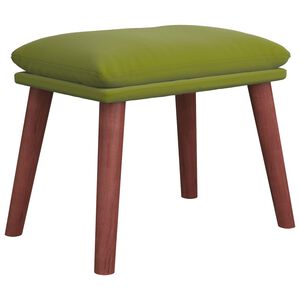 vidaXL Taburet, verde deschis, 45x29,5x35 cm, catifea