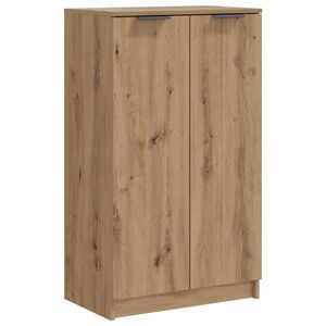 vidaXL Pantofar, stejar artizanal, 59x35x100,5 cm, lemn prelucrat