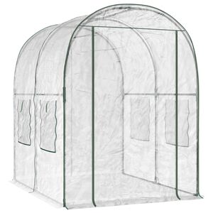 vidaXL Seră cu Cadru 160 x 200 x 192,5 cm PVC Transparent