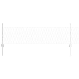 vidaXL Gard hexagonal cu st&acirc;lp 25 x 0,5 m Oțel Galvanizat Argintiu