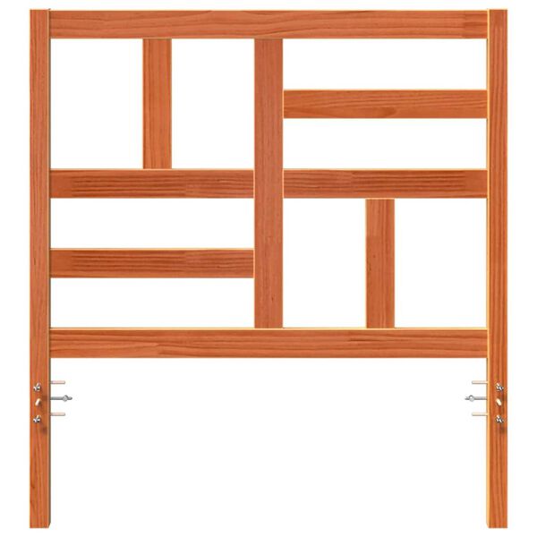 vidaXL Întăritură de pat cu headboard Maroniu cerat 80,5 x 4 x 104 cm