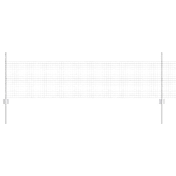 vidaXL Gard cu St&acirc;lp Argintiu 0,5 x 50 m Oțel