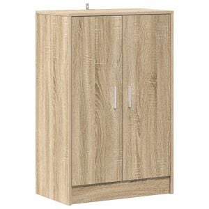 vidaXL Pantofar, stejar sonoma, 60x35x92 cm, lemn prelucrat