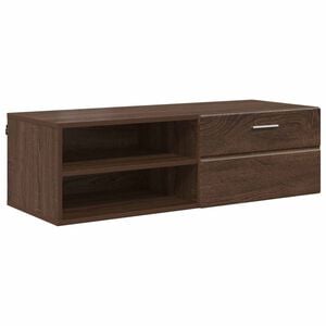 vidaXL Dulap din Lemn Stejar &icirc;nchis 100,5 x 39 x 30 cm Lemn compozit
