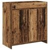 vidaXL Dulap sub chiuvetă pentru baie Lemn vechi 78,5 x 37,5 x 81 cm