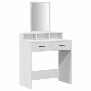 vidaXL Masă de Machiaj Alb 79 x 41 x 140 cm Lemn prelucrat