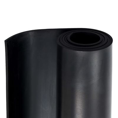vidaXL Covor de cauciuc anti-alunecare, 1,2 x 2 m, 6 mm, neted