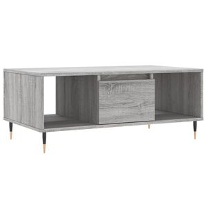 vidaXL Măsuță de cafea, gri sonoma, 90x50x36,5 cm, lemn prelucrat