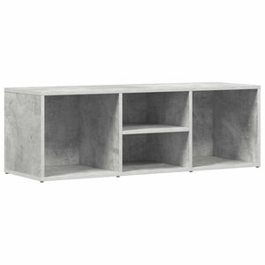 vidaXL Bancă depozitare pentru pantofi, gri beton, 102x35x35 cm, lemn