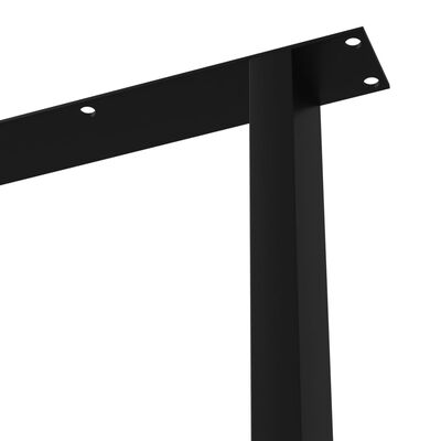 vidaXL Picioare de masă cu cadru în formă de O, 2 buc., 60 x 72 cm
