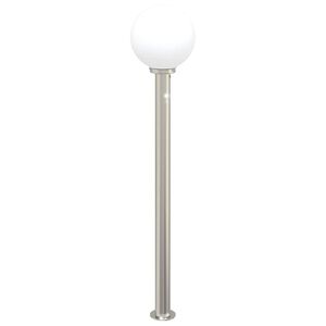 vidaXL St&acirc;lp luminos cu senzor 120 cm oțel inoxidabil IP44