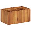 vidaXL Strat &icirc;nălțat de grădină, 50 x 30 x 25 cm, lemn masiv de acacia
