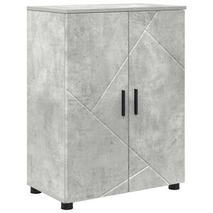 vidaXL Dulap de Baie Gri din beton 60 x 35 x 80 cm