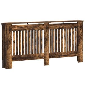 vidaXL Capac pentru radiator Stejar fumuriu 172 x 19 x 81,5 cm