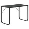 vidaXL Birou de computer, alb, 110x60x73 cm, lemn prelucrat