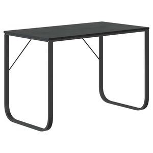 vidaXL Birou de computer, alb, 110x60x73 cm, lemn prelucrat